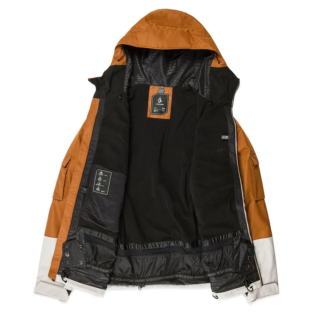 Volcom Nightbreaker 20k Jacka, Chestnut brown