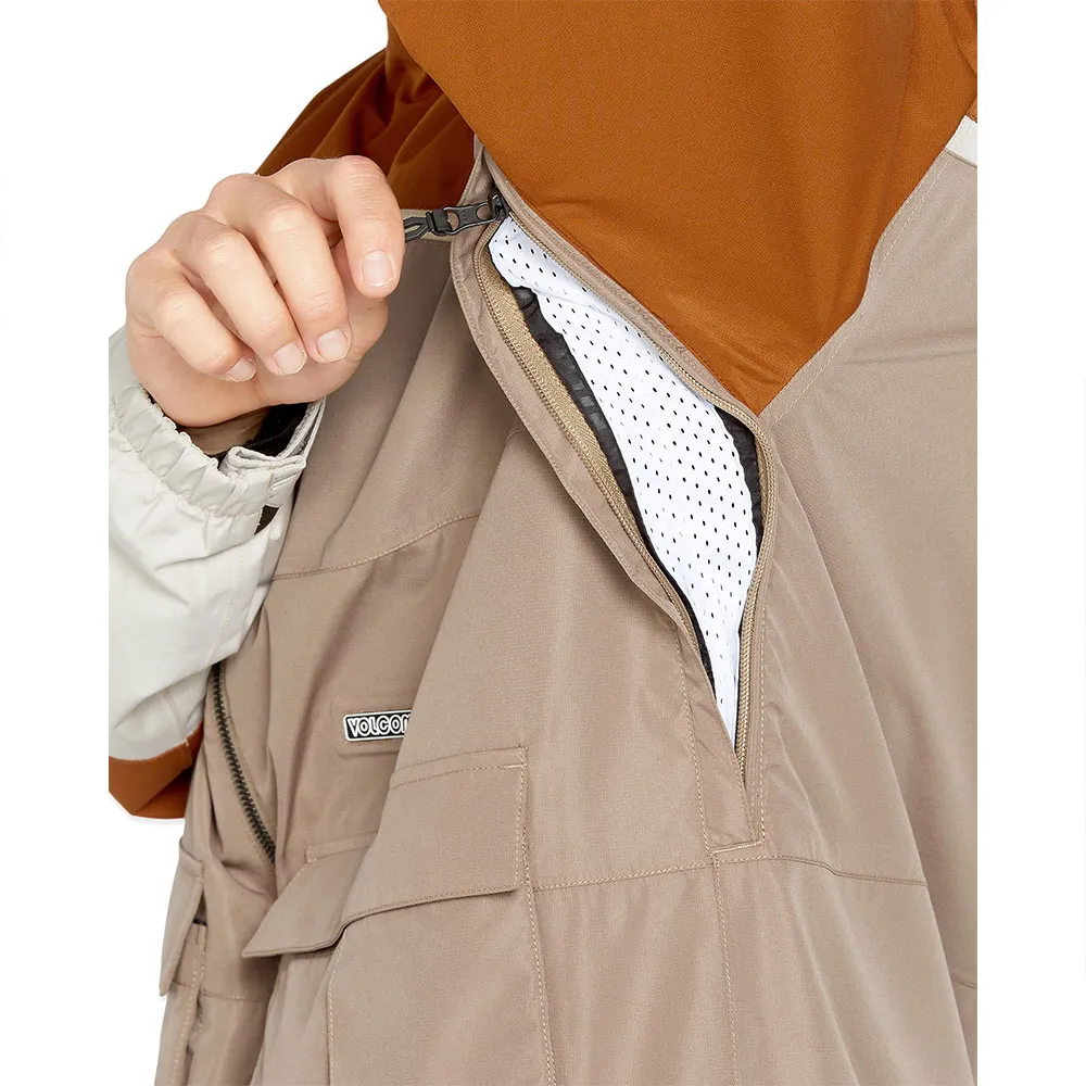 Volcom Nightbreaker 20k Jacka, Chestnut brown