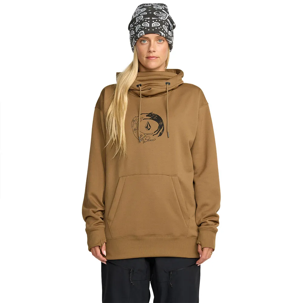 Volcom Riding Hydro P/o Fleecejacka Med Huva
