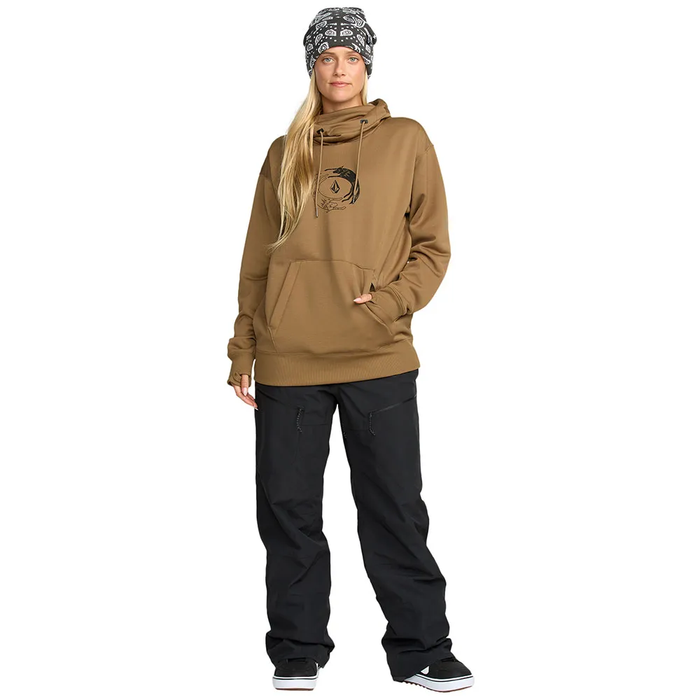 Volcom Riding Hydro P/o Fleecejacka Med Huva
