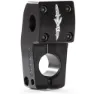 Volume Shun Topload Cykelstyrstam, Black, 53mm