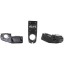 Volume Staple V2 Cykelstyrstam, Black, 53mm, 0º