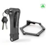 Voxom Clipster Hopfällbart Lås, Black, 60 x 189mm