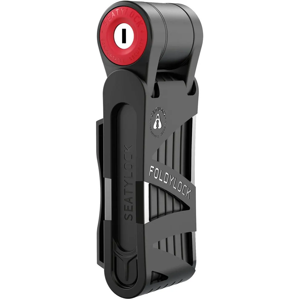 Voxom Mini Hopfällbart Lås, Black, 59 x 175mm