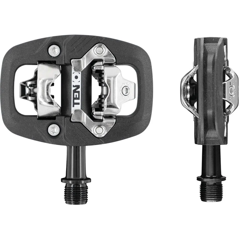 Voxom Pe30 Trail Spd Cykelpedaler, Black, One Size
