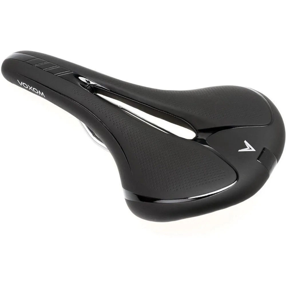 Voxom Sa6 Tour Cykelsadel, Black, 155mm