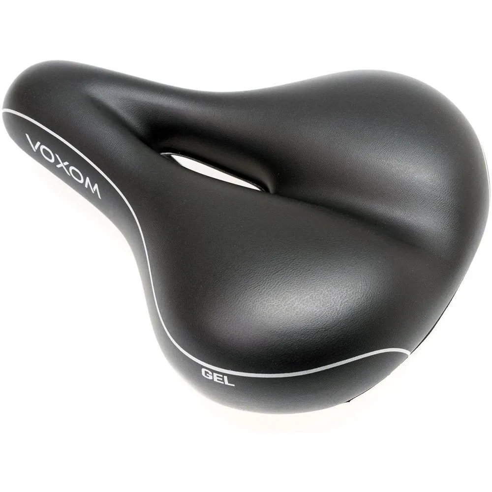 Voxom Sag1 City Cykelsadel, Black, 211mm