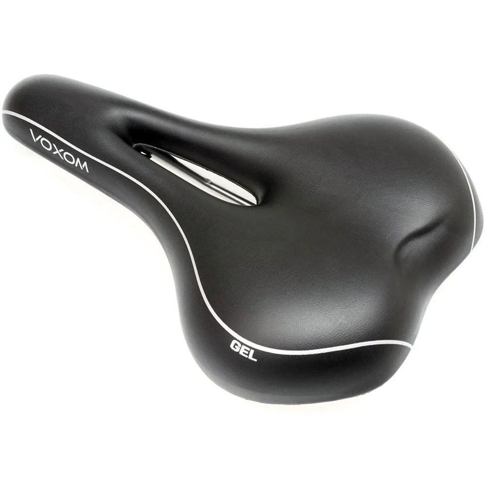Voxom Sag2 City Cykelsadel, Black, 186mm