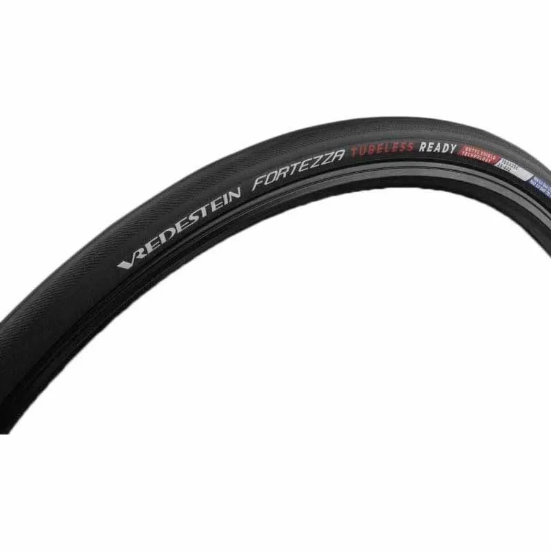 Vredestein Fortezza Senso Tubeless 700c X 25 Landsvägsdäck, Black, 700C x 25 Vredestein Fortezza Senso Tubeless 700c X 25 Landsvägsdäck, Black, 700C x 25