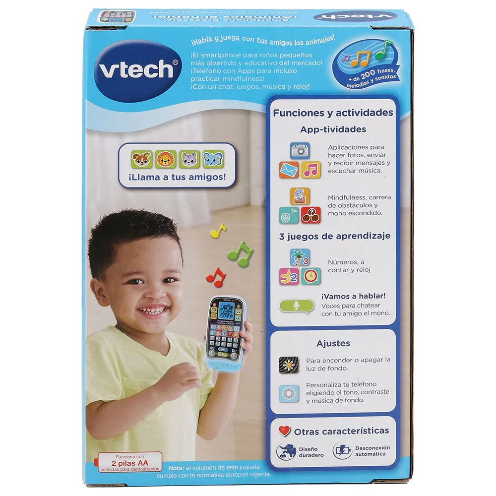 Vtech Förskola Smartphone Djur Djur!, Multicolor Vtech Förskola Smartphone Djur Djur!, Multicolor