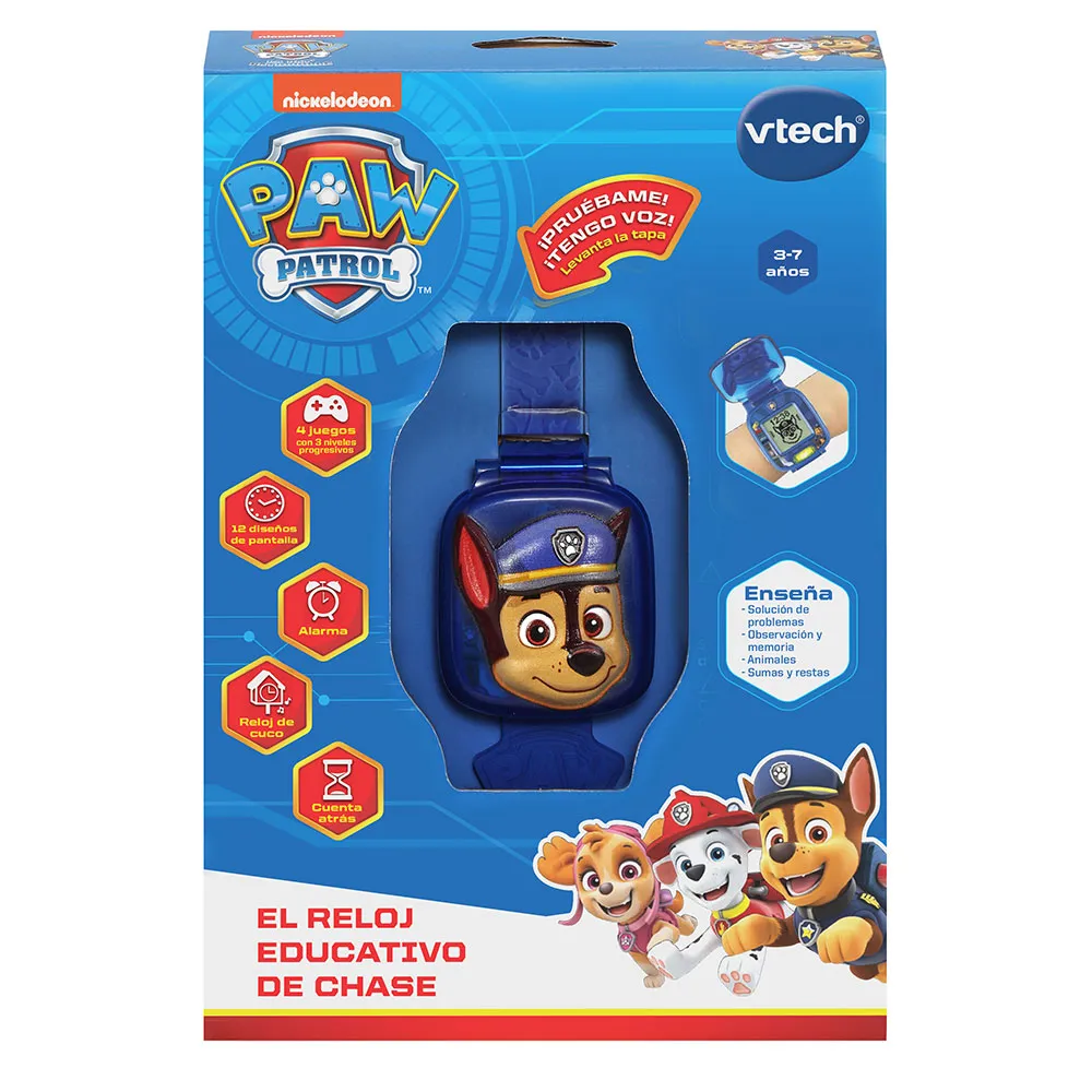 Vtech Paw Patrol Chase Klocka, Multicolor Vtech Paw Patrol Chase Klocka, Multicolor