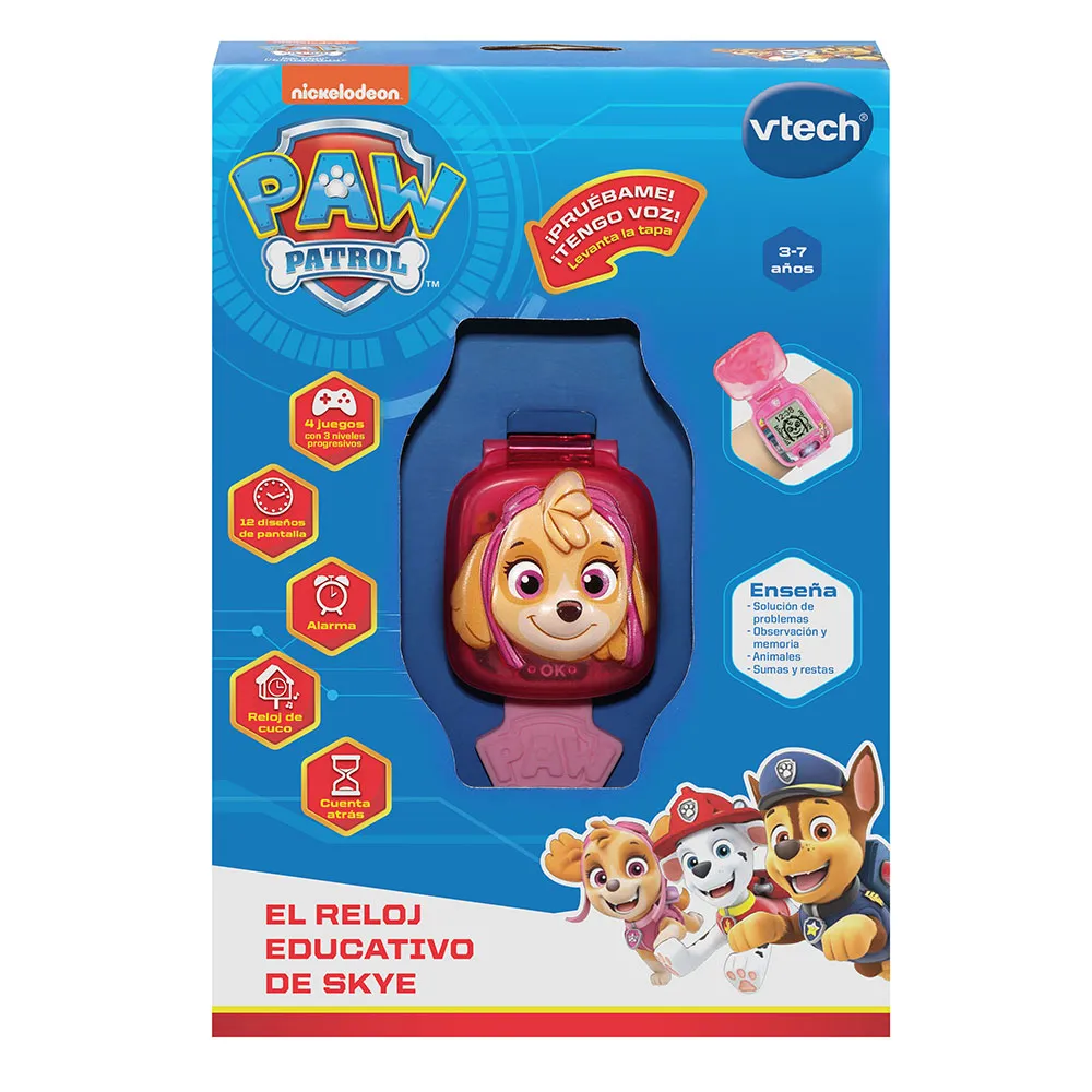Vtech Paw Patrol Skye Utbildningsklocka, Multicolor Vtech Paw Patrol Skye Utbildningsklocka, Multicolor