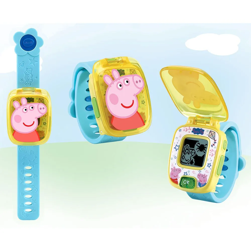 Vtech Peppa Gris ´s Klocka Pedagogisk Leksak För Barn Version Spanska, Blue Vtech Peppa Gris ´s Klocka Pedagogisk Leksak För Barn Version Spanska, Blue