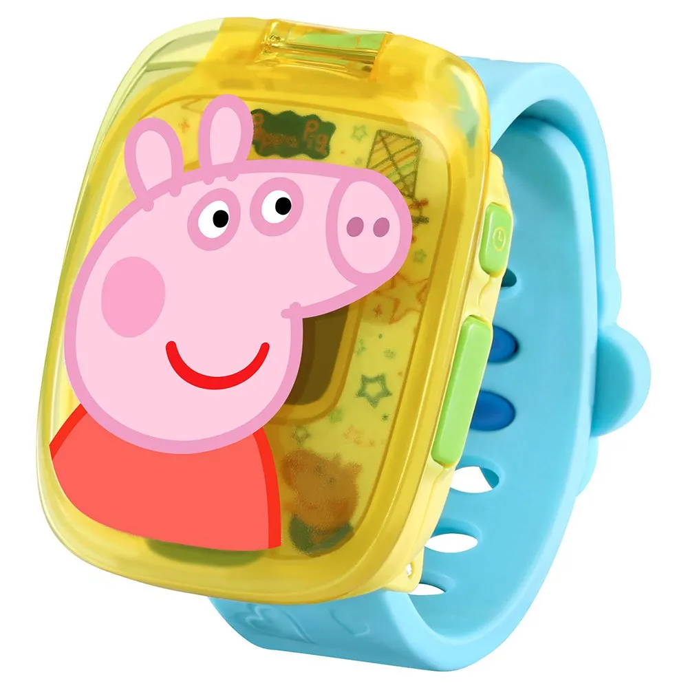 Vtech Peppa Gris ´s Klocka Pedagogisk Leksak För Barn Version Spanska, Blue Vtech Peppa Gris ´s Klocka Pedagogisk Leksak För Barn Version Spanska, Blue