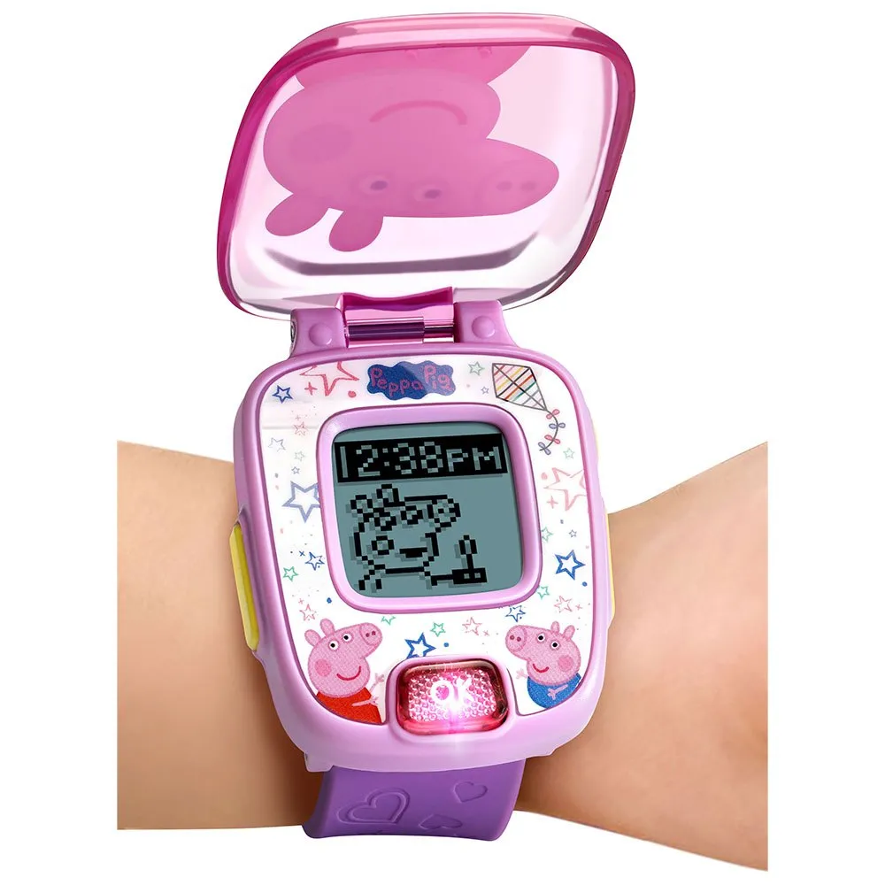 Vtech Peppa Gris ´s Purple Clock Utbildningsleksak För Barn Version Spanska, Purple Vtech Peppa Gris ´s Purple Clock Utbildningsleksak För Barn Version Spanska, Purple