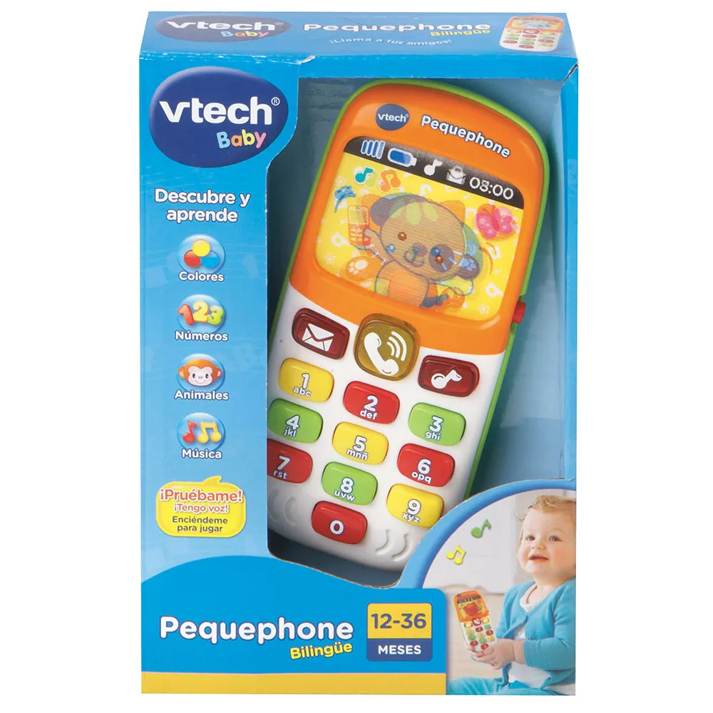 Vtech Tvåspråkig Liten, Multicolor