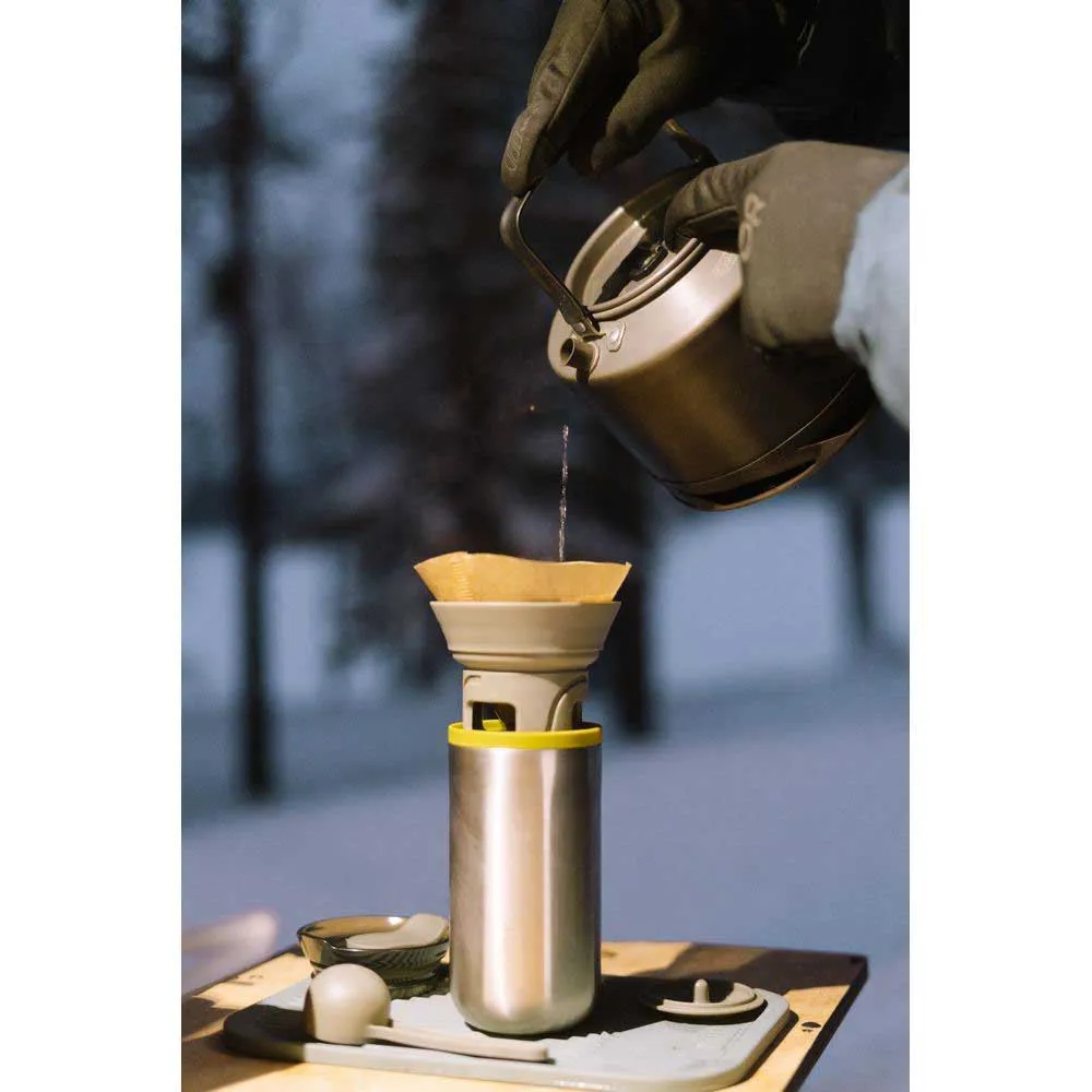 Wacaco Cuppamoka Droppkaffebryggare, Silver, One Size