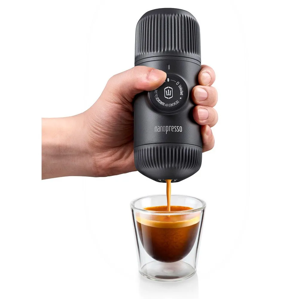 Wacaco Nanopresso-kaffebryggare, Black, One Size