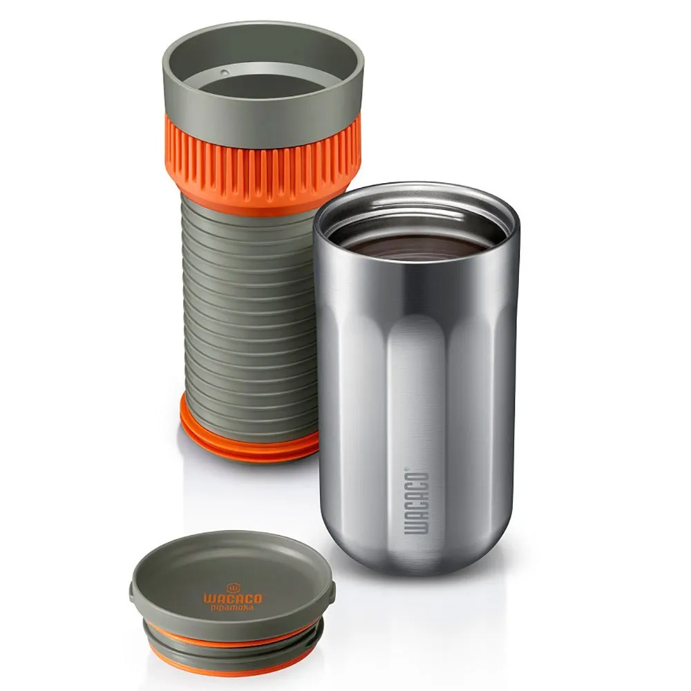 Wacaco Pipamoka Droppkaffebryggare, Silver, One Size