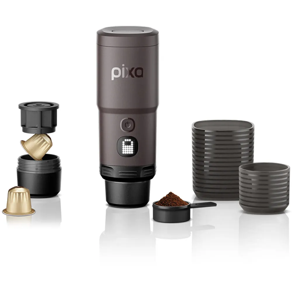 Wacaco Pixapresso Kaffebryggare, Dark burgundy, One Size