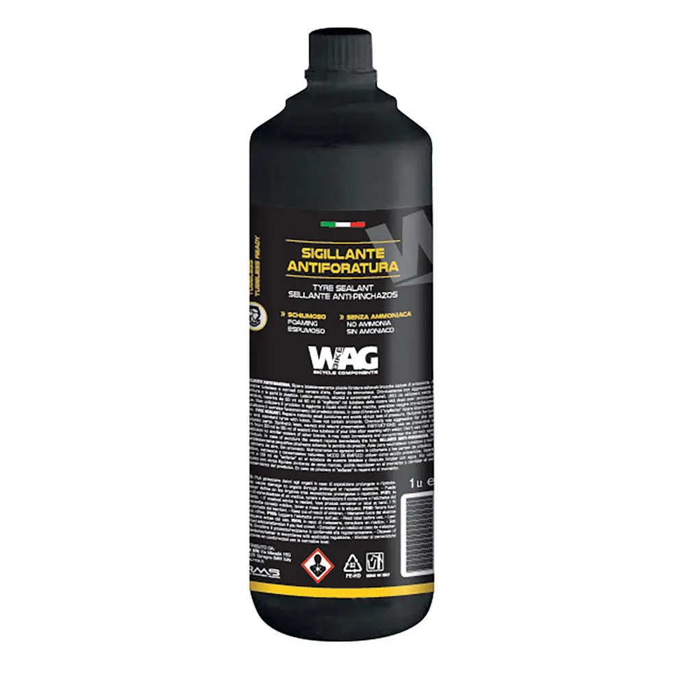 Wag 1l Slanglöst Tätningsmedel, Black, One Size Wag 1l Slanglöst Tätningsmedel, Black, One Size