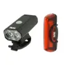 Wag Adventure Cykellampset, Black, 400 Lumens