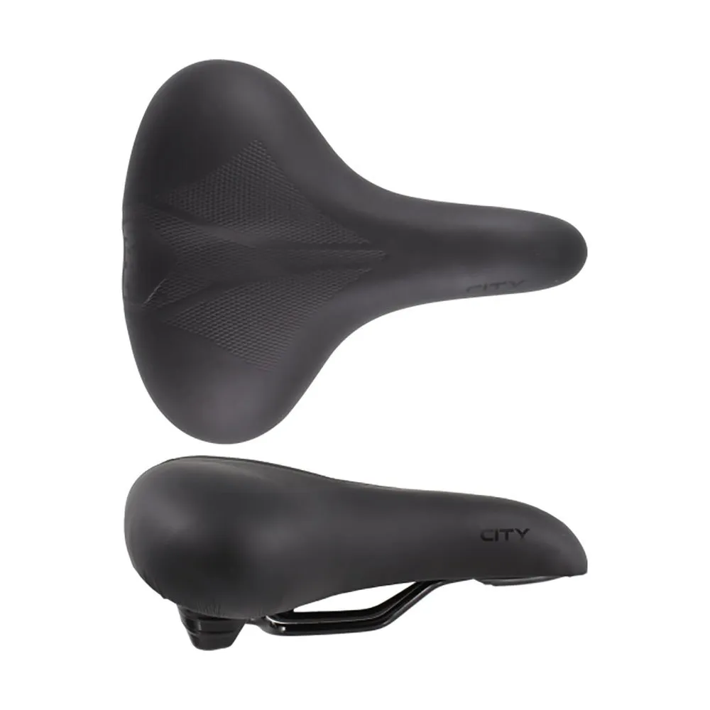 Wag City Big Cykelsadel, Black, One Size