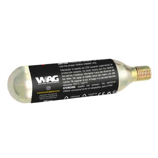 Wag Co2-patron 100 Enheter, Silver, 16g