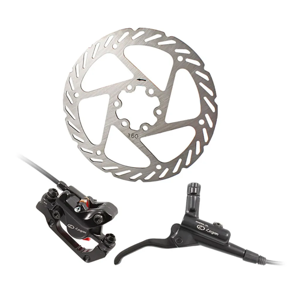 Wag Hd-m200 Post Mount Hydraulic Front Bromsklossar, Black, One Size