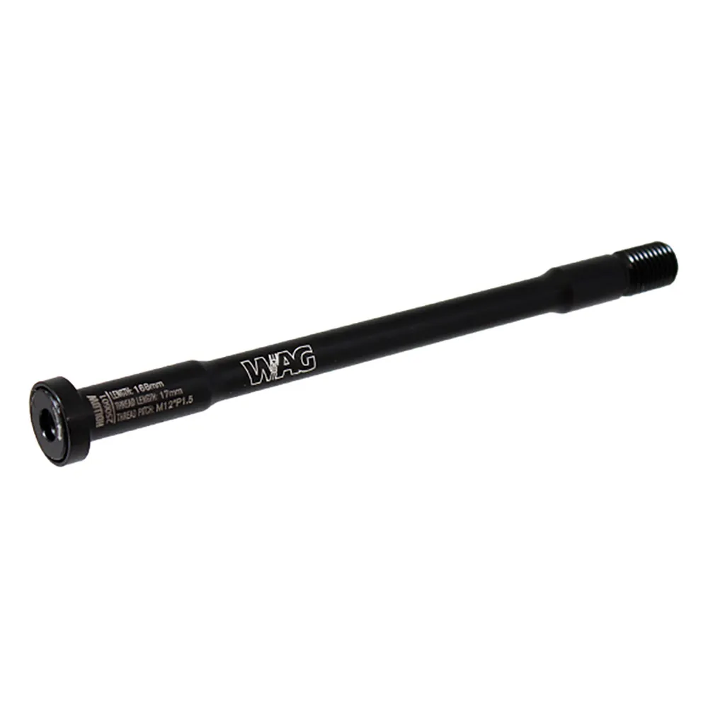 Wag Hollow Lite 12 X 166 Mm 1.5 Bakre Genomgående Axel, Black, 166mm