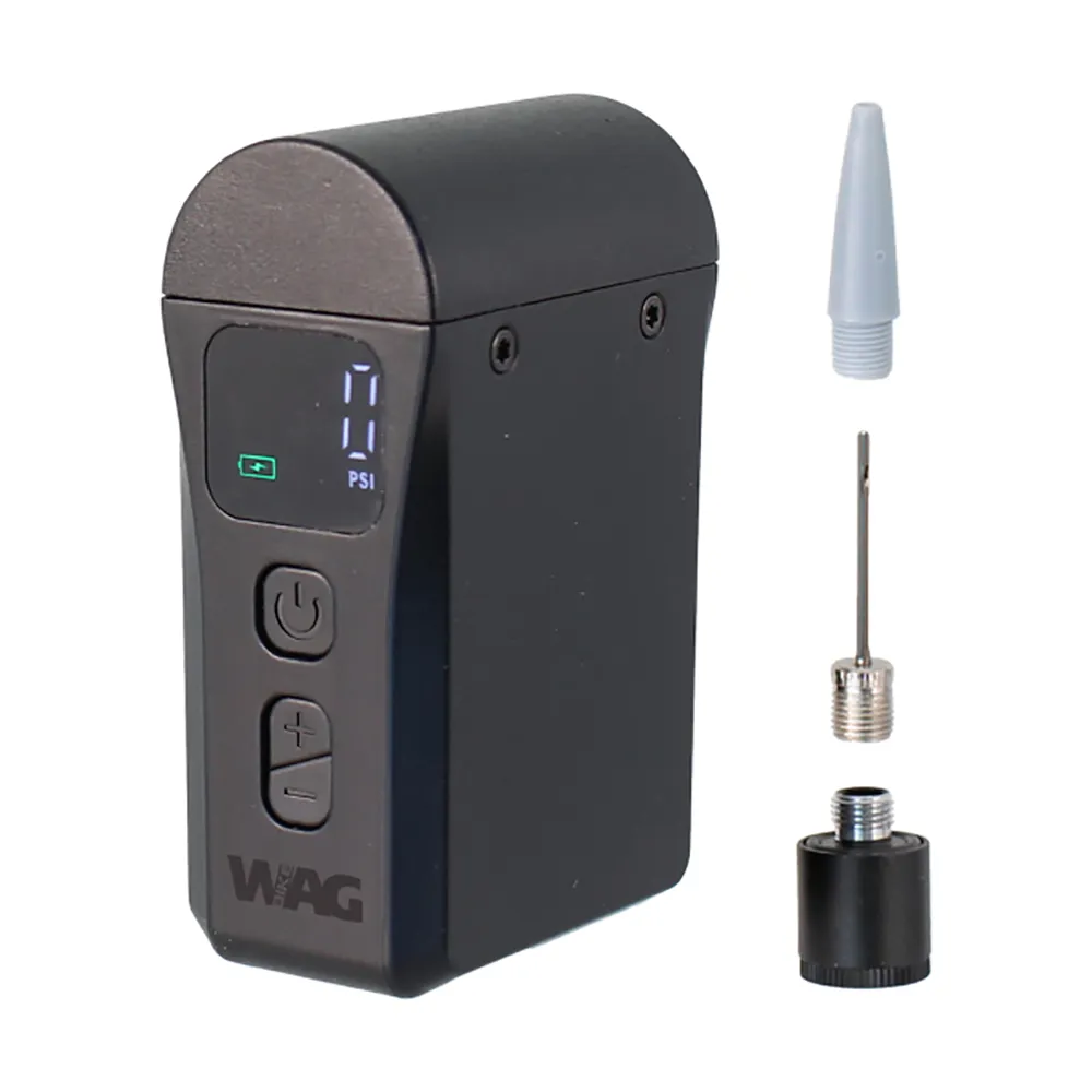 Wag Mini Bärbar Kompressor, Black, One Size