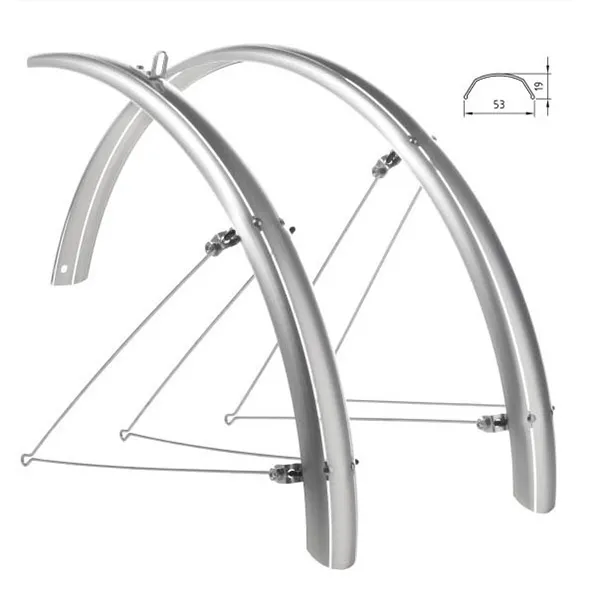 Wag Skärmset, Grey, 20"