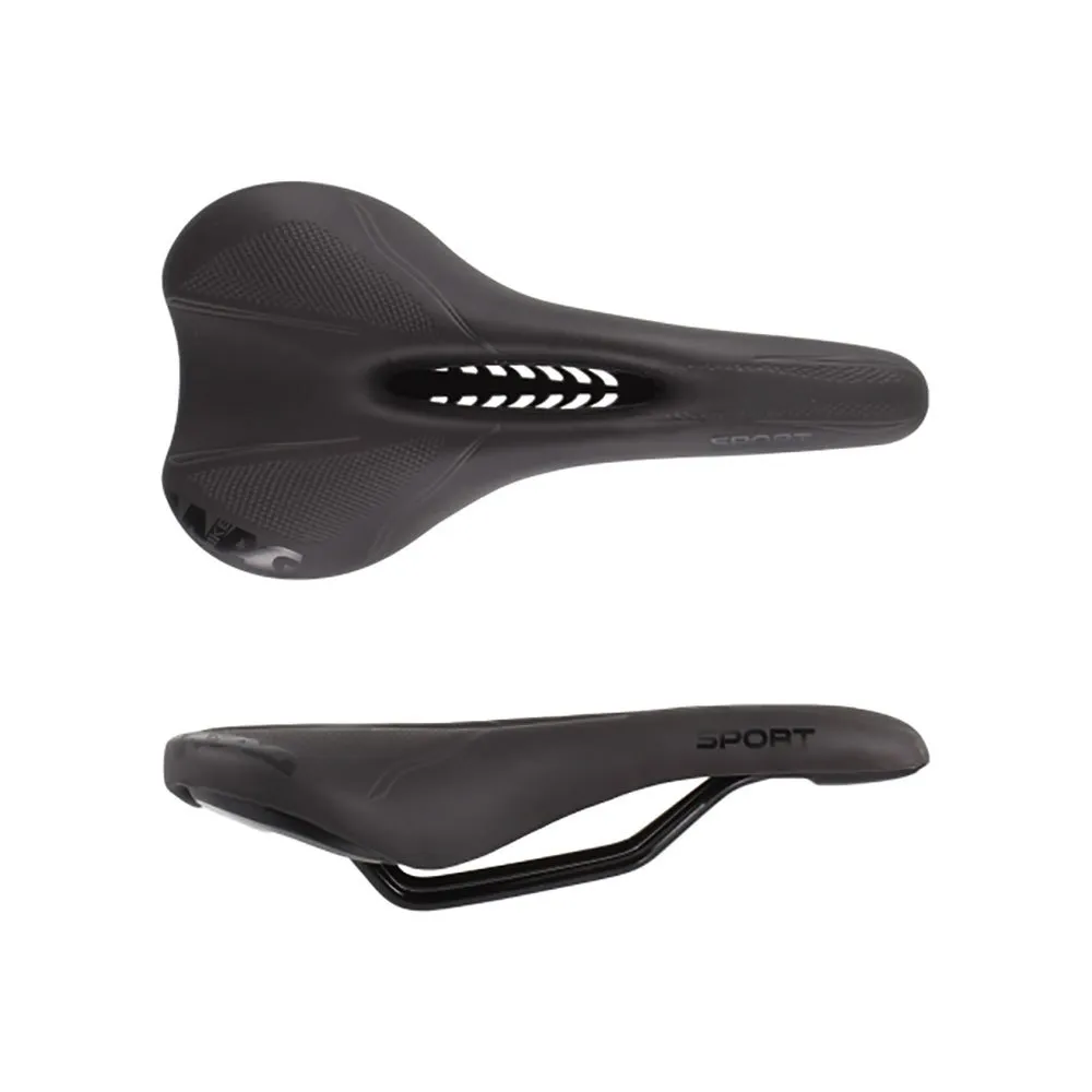 Wag Sport Flow Cykelsadel, Black, One Size