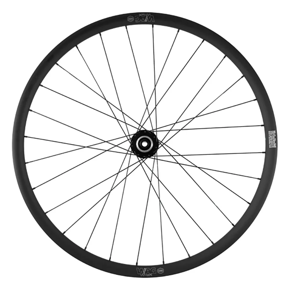 Wag W-gr G3 I28 6b Disc Tubeless Gravelcykel Framhjul, Black, 12 x 100mm