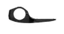 Wahoo Elemnt Bolt v2 Aero Front Mount, Black, One Size