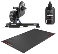 Wahoo KICKR V6 cykeltrainer paket matta+kedjevax Wahoo KICKR V6 cykeltrainer paket matta+kedjevax