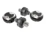 Wahoo POWER Dual Effektmäter, Black / silver, One Size