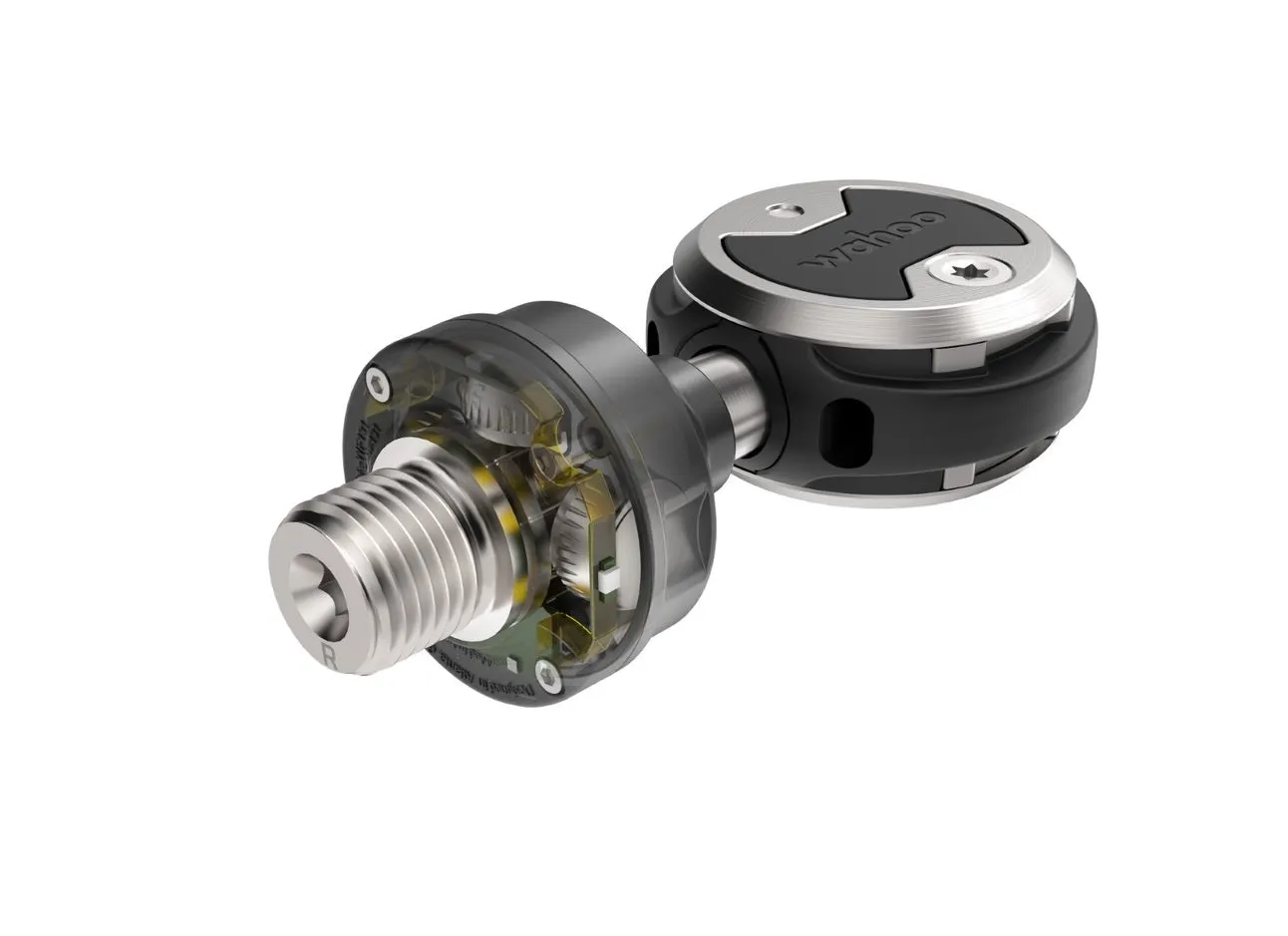 Wahoo POWER Dual Effektmäter, Black / silver, One Size