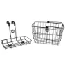 Wald multifit lad med korg med styvare 32x18.5x22cm, Svart