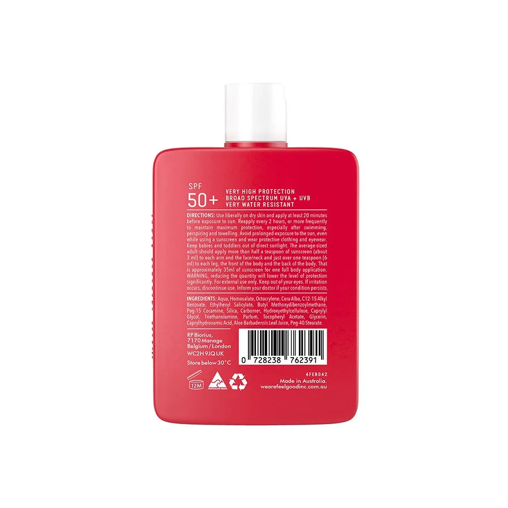 We Are Feel Good Signature Spf50+ 200ml Solkräm, Red, One Size
