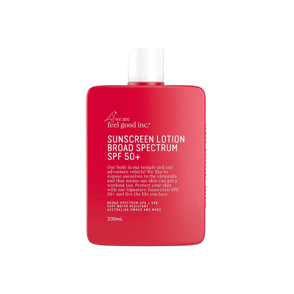 We Are Feel Good Signature Spf50+ 200ml Solkräm, Red, One Size