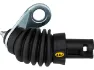 Weber Kupplung E für Fahrradanhänger, Black, One Size