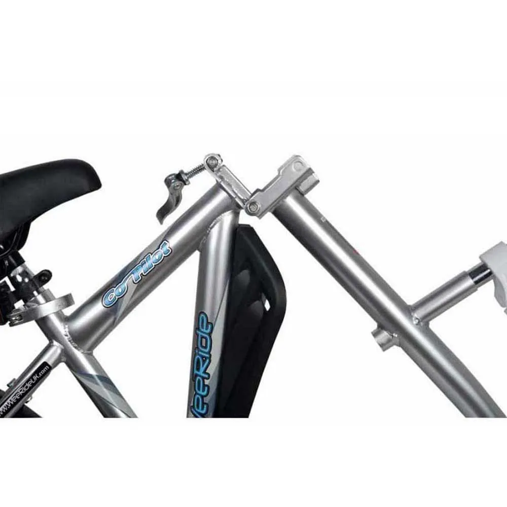 Weeride Co-pilot Cykelkärra, Silver, Max 35kg