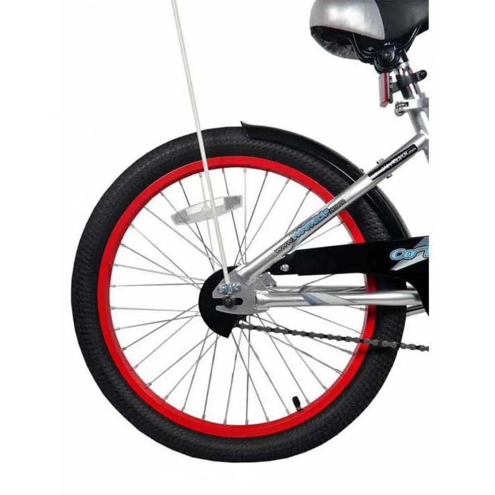 Weeride Co-pilot Cykelkärra, Silver, Max 35kg