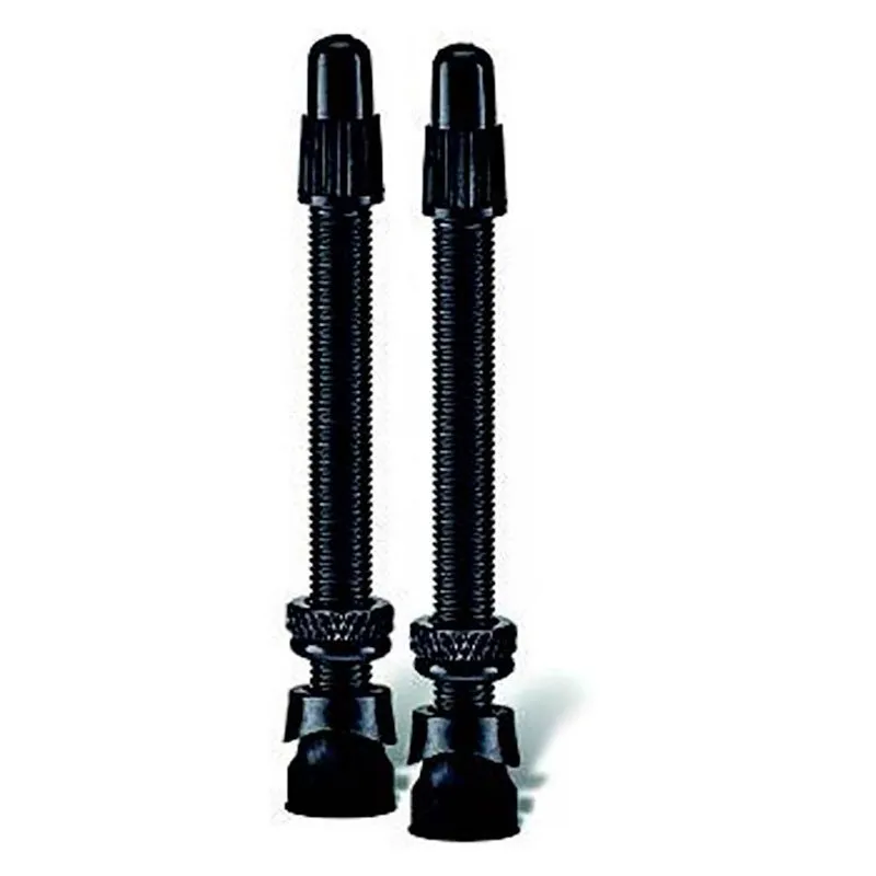 WELDTITE Presta Tubeless Ventiler 2 Enheter, Black, 55mm