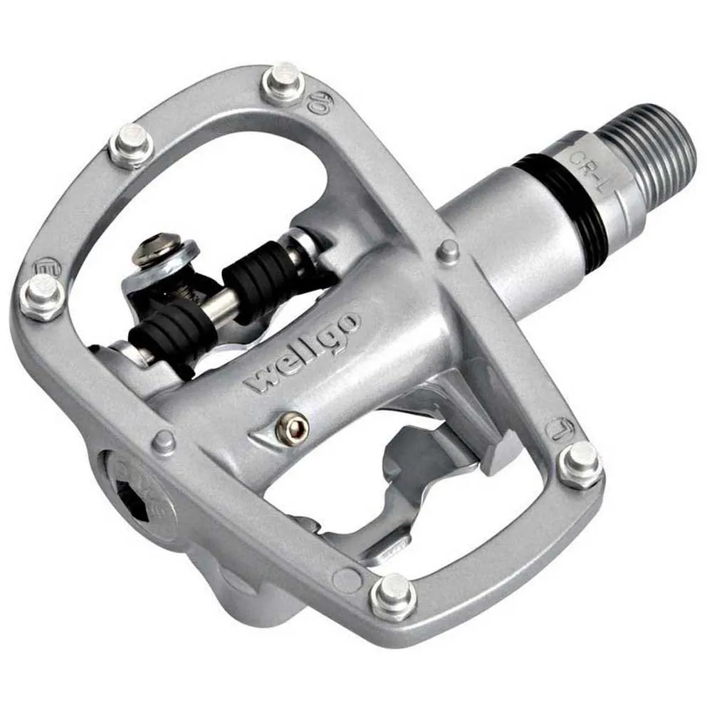 WellGo R120b Cykelpedaler, Silver, One Size WellGo R120b Cykelpedaler, Silver, One Size