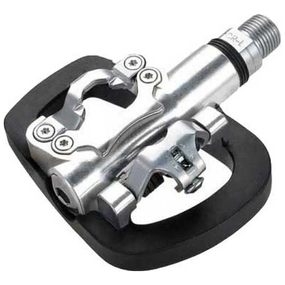 WellGo R191b Cykelpedaler, Silver / black, One Size