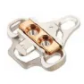 WellGo Rc8 Klossar, Silver / gold, One Size