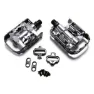 WellGo Spd-c002 Cykelpedaler, Silver / black, One Size