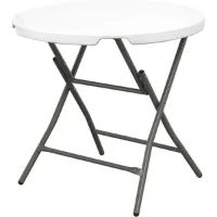 Wellhome 80x80x74 Cm Folding Cocktail Bord Wellhome 80x80x74 Cm Folding Cocktail Bord